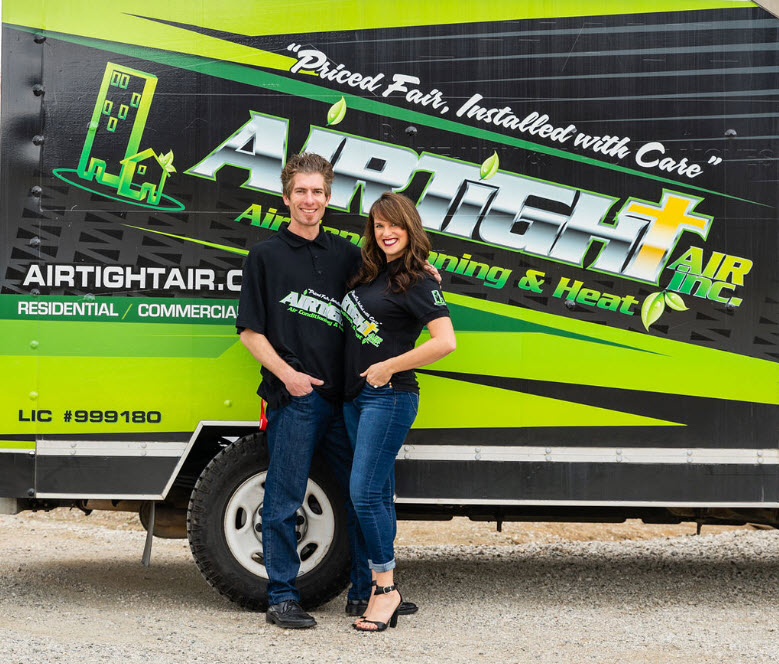 Owners of AirTight Air, Inc. – Family-Owned HVAC Company in Murrieta, CA Providing Air Conditioning and Heating Installation, Repair, and Maintenance.