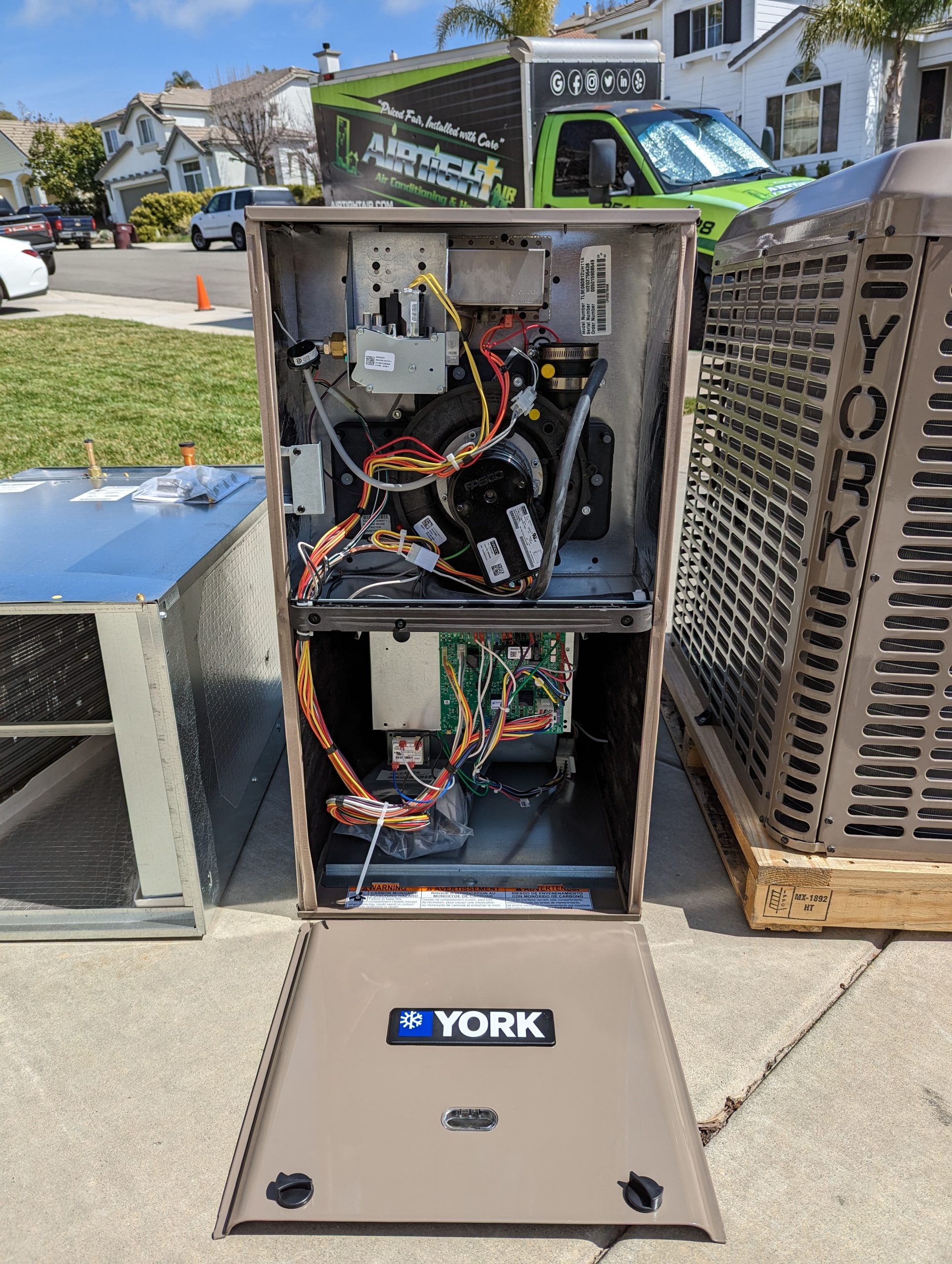 York high-efficiency furnace and heating system installation by AirTight Air in Murrieta, CA