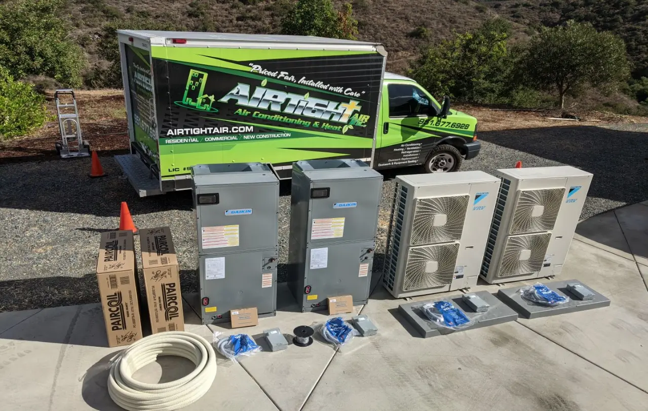 VRV-Life-Heat-Pump-Split-System Temecula California VRV Heat-Pump Installation