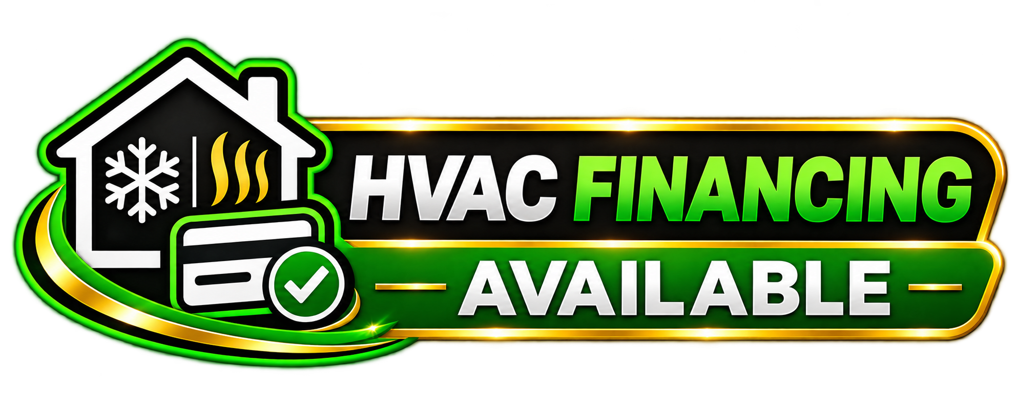 HVAC financing available for qualifying heating and cooling services